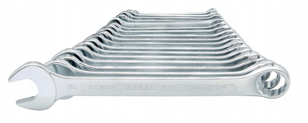 Sada kľúčov DIN3113B 7-27 mm, 17-dielnych plochých a očkových Hazet