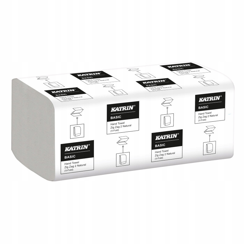 Katrin Basic Ručník v příspěvku Zz, 2-vrstvý, recyklovaný 20 bind