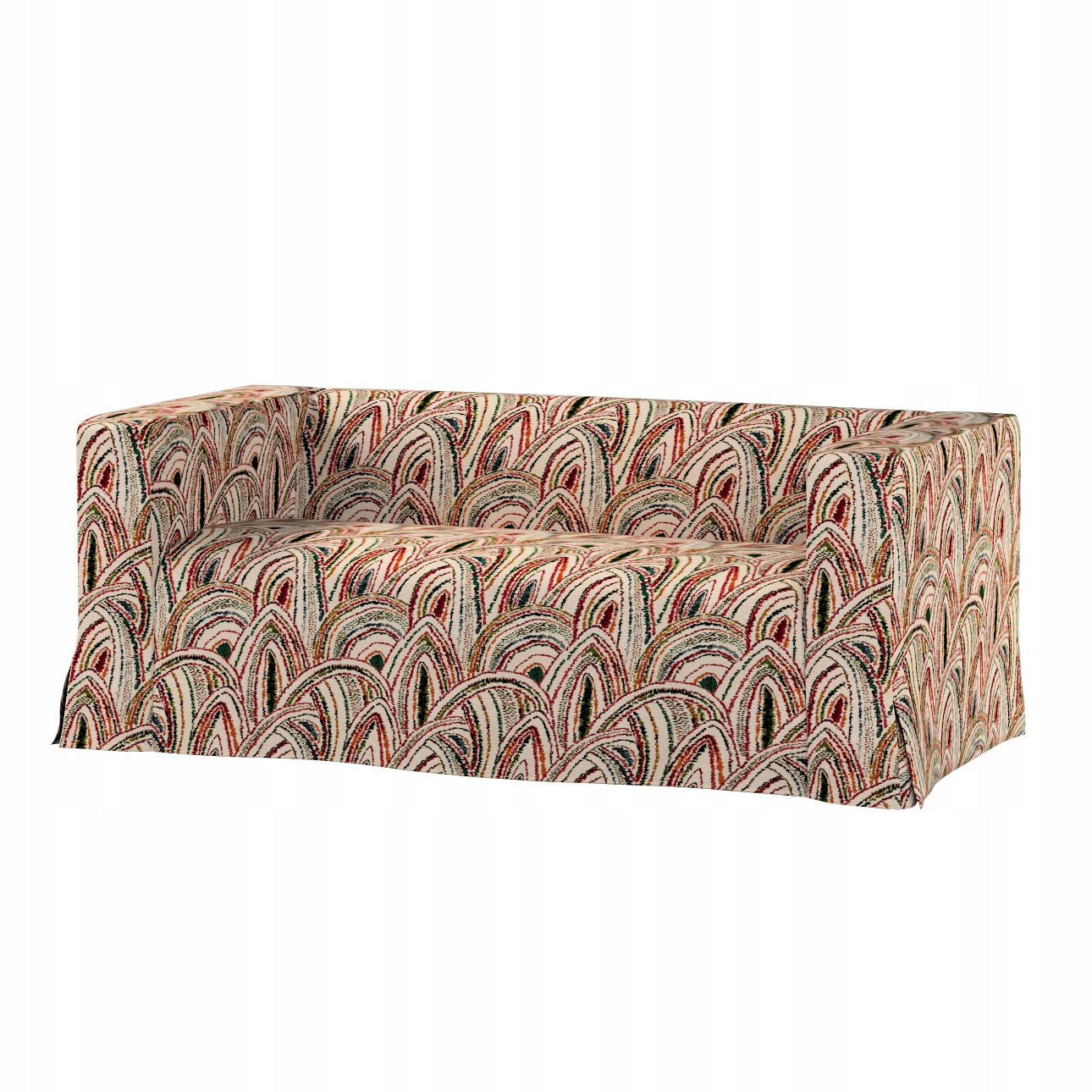 Poťah na 2-miestnu pohovku Ikea Klippan, zelený