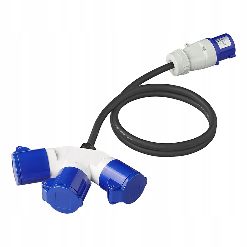 ROZDZIELACZ ELEKTRYCZNY CEE 230V 1,5 M 3X1,5 MM2 CAMPER, PRZYCZEPA Marka inny