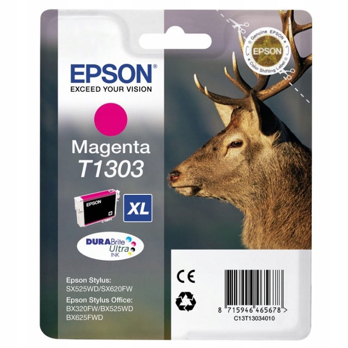 C13T13034012 Epson C13T13034012 Inkoust Epson T1303 mage Epson C13T13034012