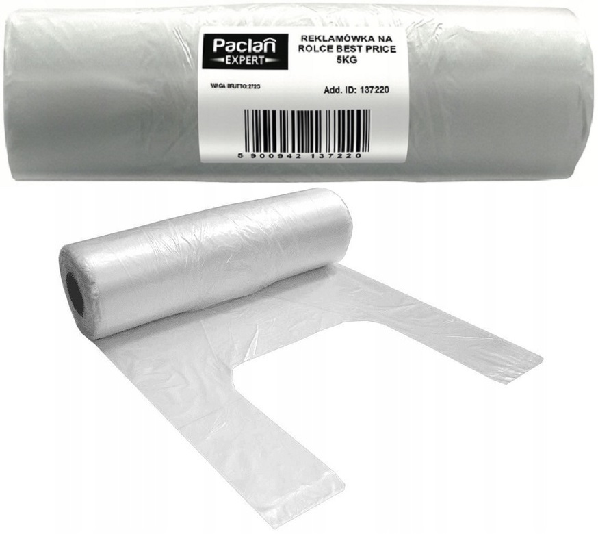 

Paclan Expert Reklamówki Jednorazówki do 5kg A'120