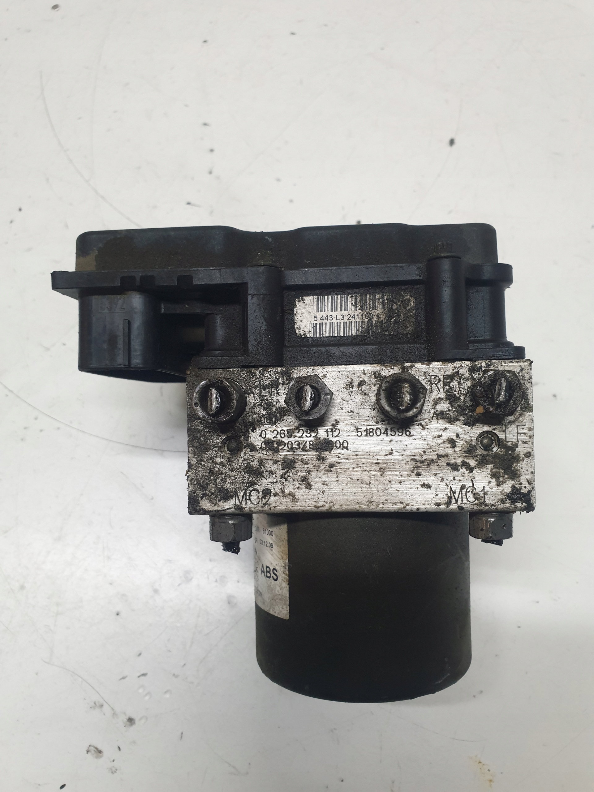 POMPA ABS PEUGEOT BOXER FIAT DUCATO 0265232112 51804596 Typ samochodu Samochody dostawcze Samochody osobowe