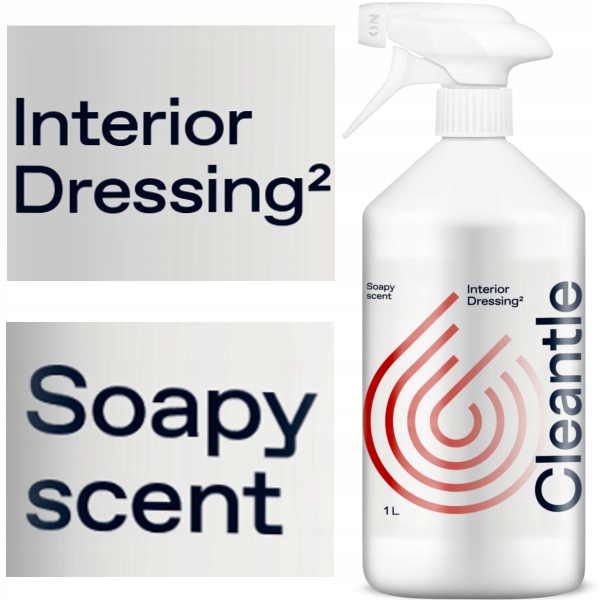 CLEANTLE _ INTERIOR DRESSING² 1L _ DRESSING DO PLASTIKÓW WEWNĘTRZNYCH AUTA