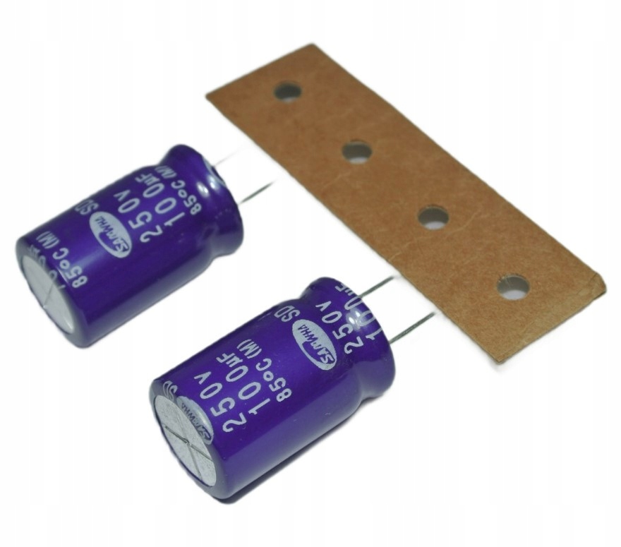 100uF 250V 85' Samwha Sd 16x26mm kondensator elektrolityczny [2szt]