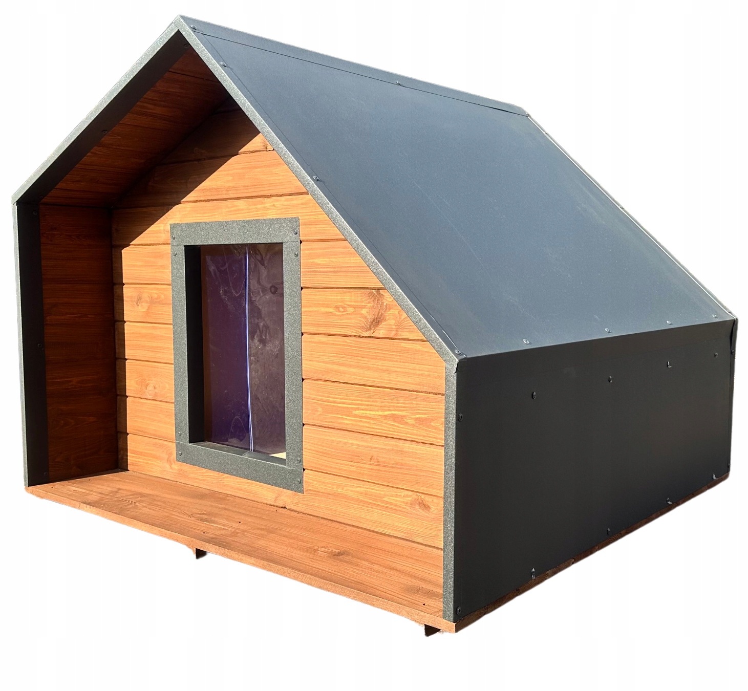 Levně Buda pro psa Budy XXL 16 Zateplená, kompletně zateplená, moderní domeček