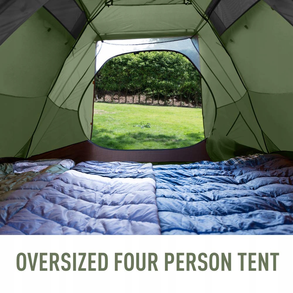 FORCEATT Namiot 4 Osobowy Wodoodporny Lekki Na Camping Trekking Outdoor — miniatura 6
