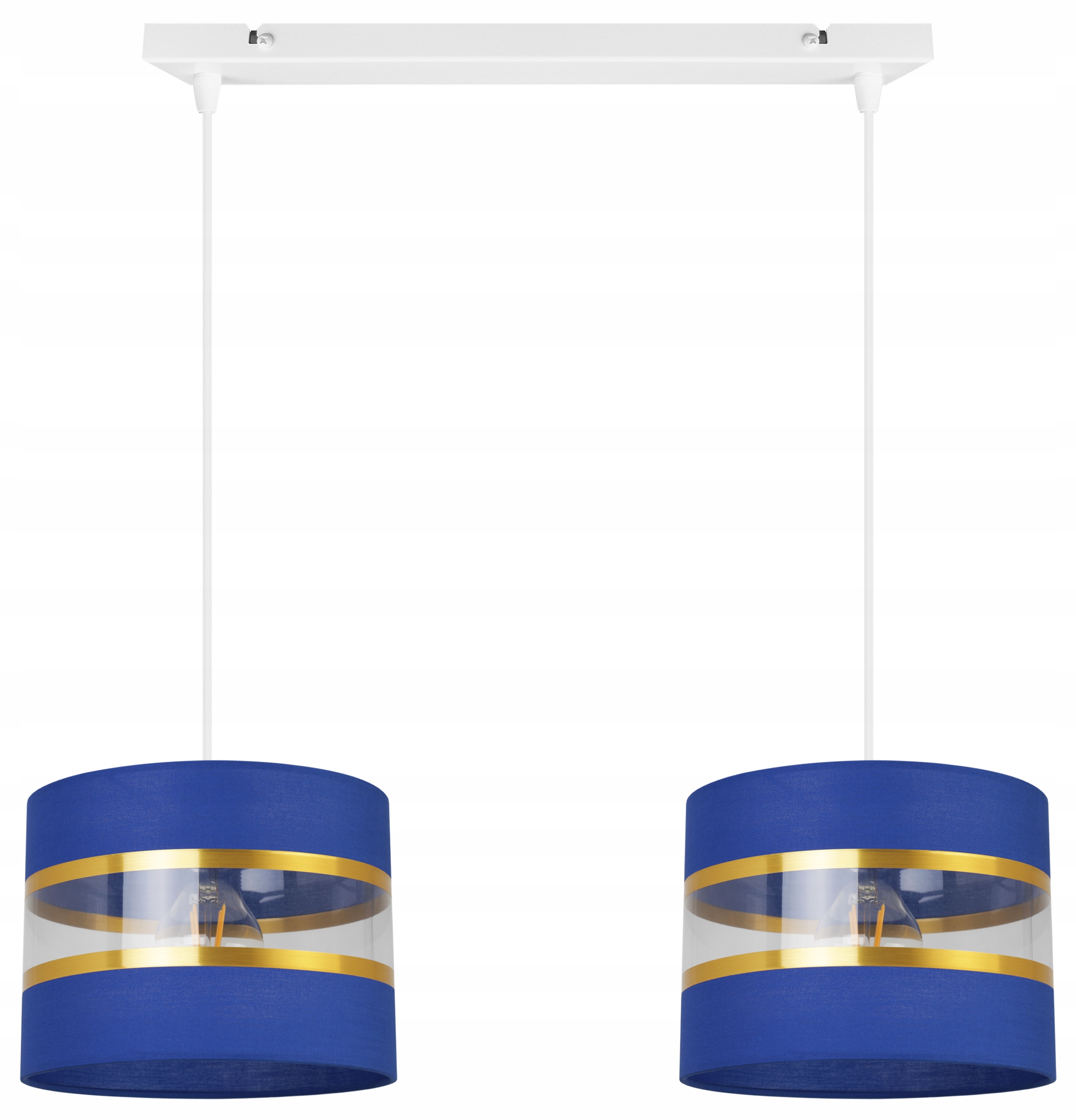 Závěsná Stropní Lampa Lustr Glamour, Zlaté Elegantní Akcenty
