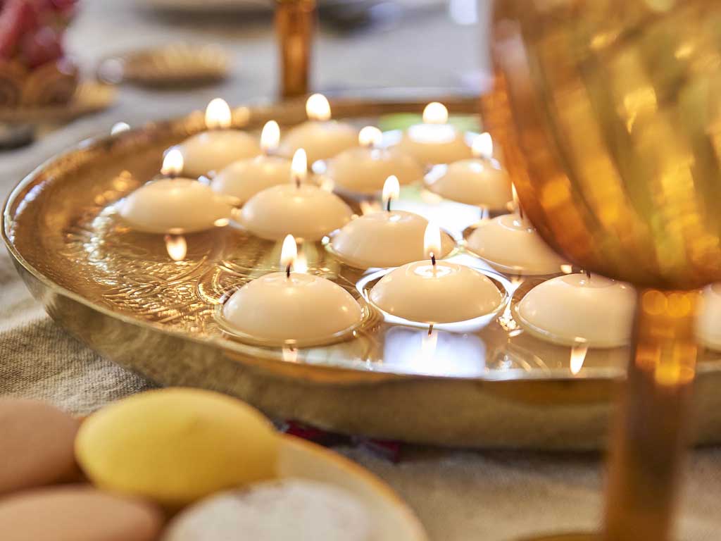 Świece świeczki pływające ślub wesele BIAŁY 20szt Stan opakowania oryginalne