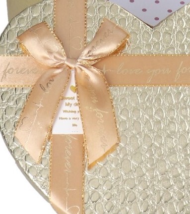 PUDEŁKO PREZENTOWE DEKORACYJNE SERCE 3SZT OZDOBA PREZENT Marka Deko