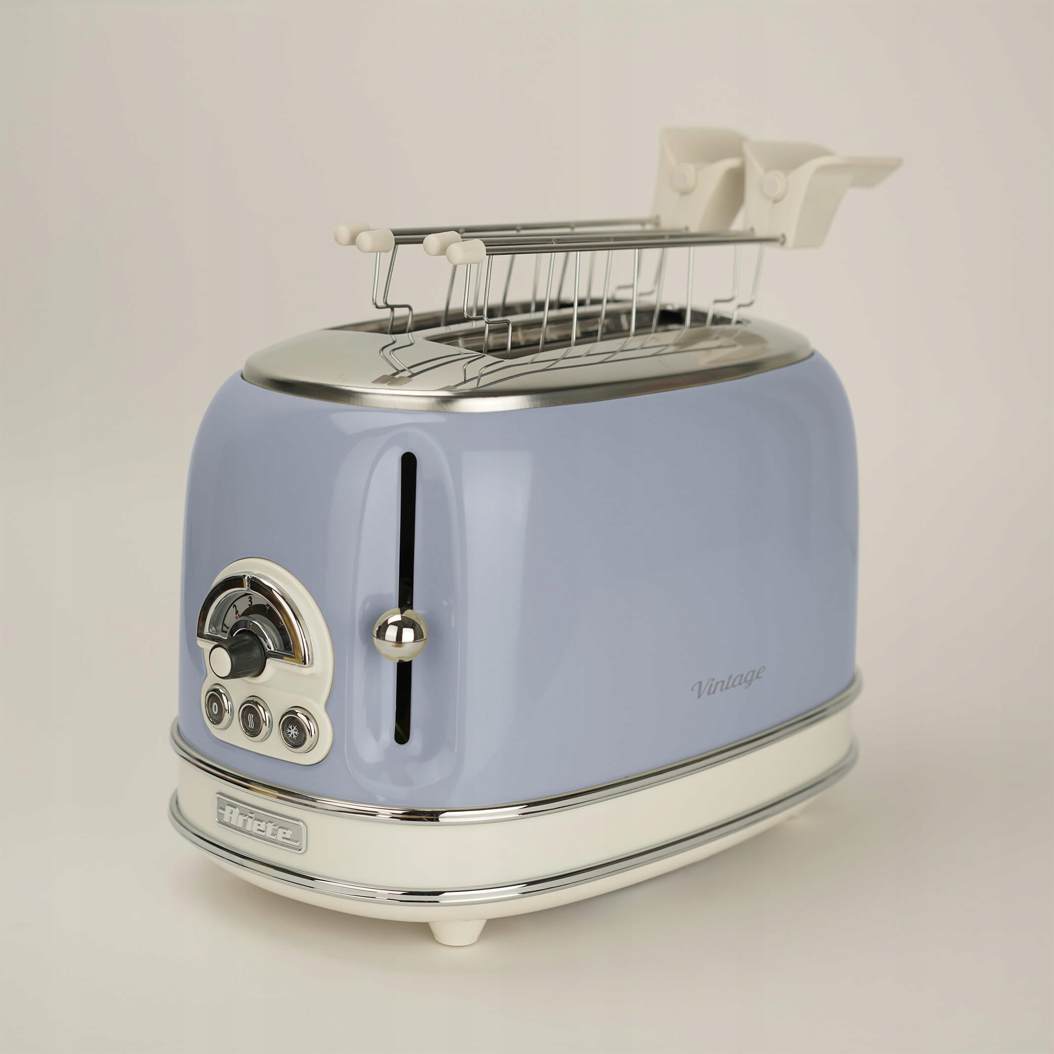 Ariete Vintage 155, toster na 2 kromki Retro toster z 6 stopniami opiekania — miniatura 5