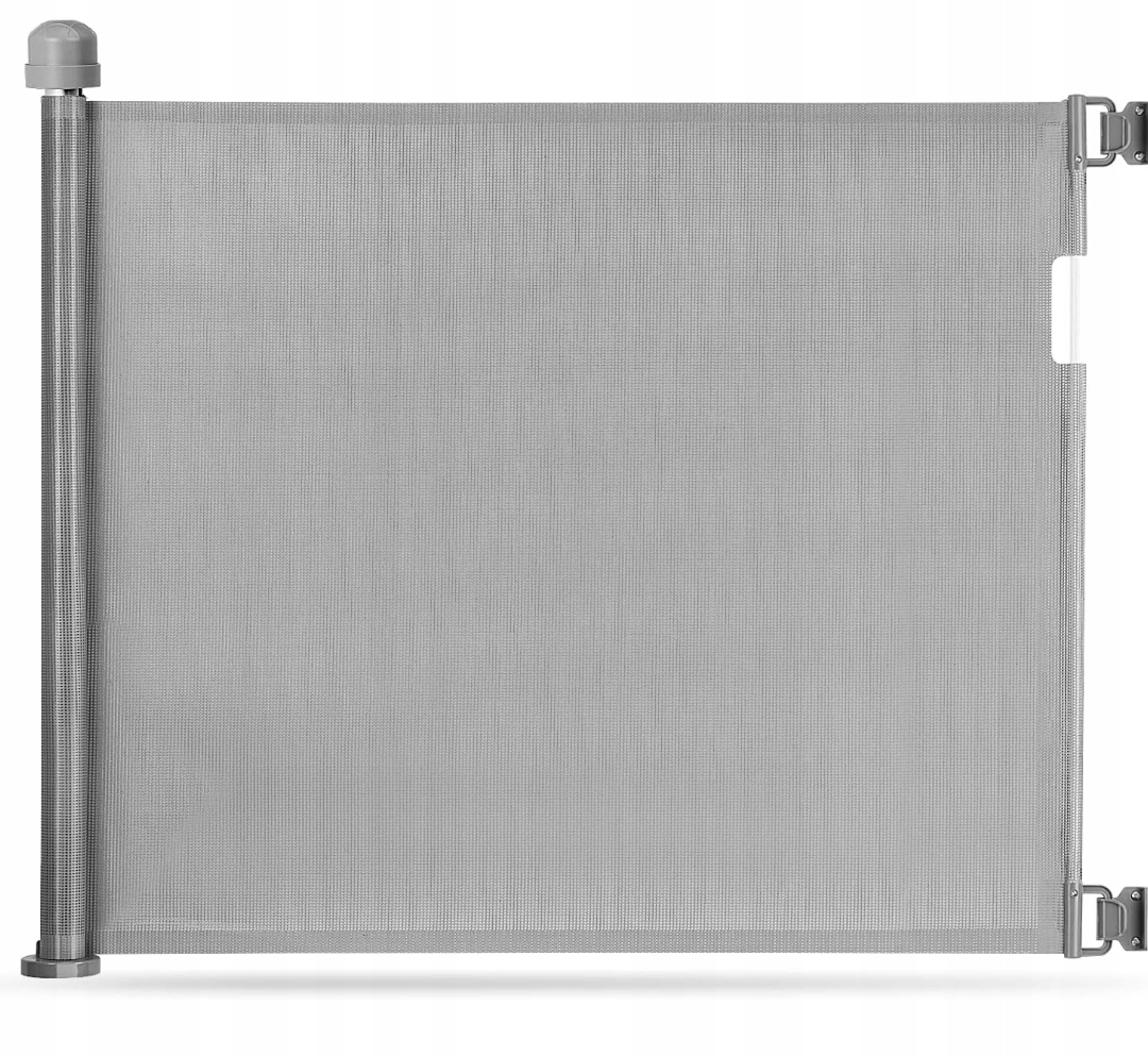 Momcozy Wysuwana brama, bramki schodowe od 0 do 140 cm, szary