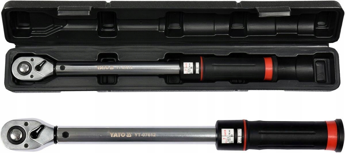 

Klucz Dynamometryczny Yato 1/2 10-60 Nm Walizka