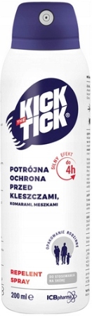 

Kick The Tick Max spray Komary Kleszcze Meszki 200
