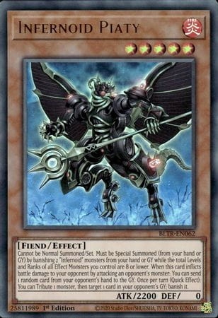 Yu-Gi-Oh! TCG: Infernoid Piaty (BLTR)