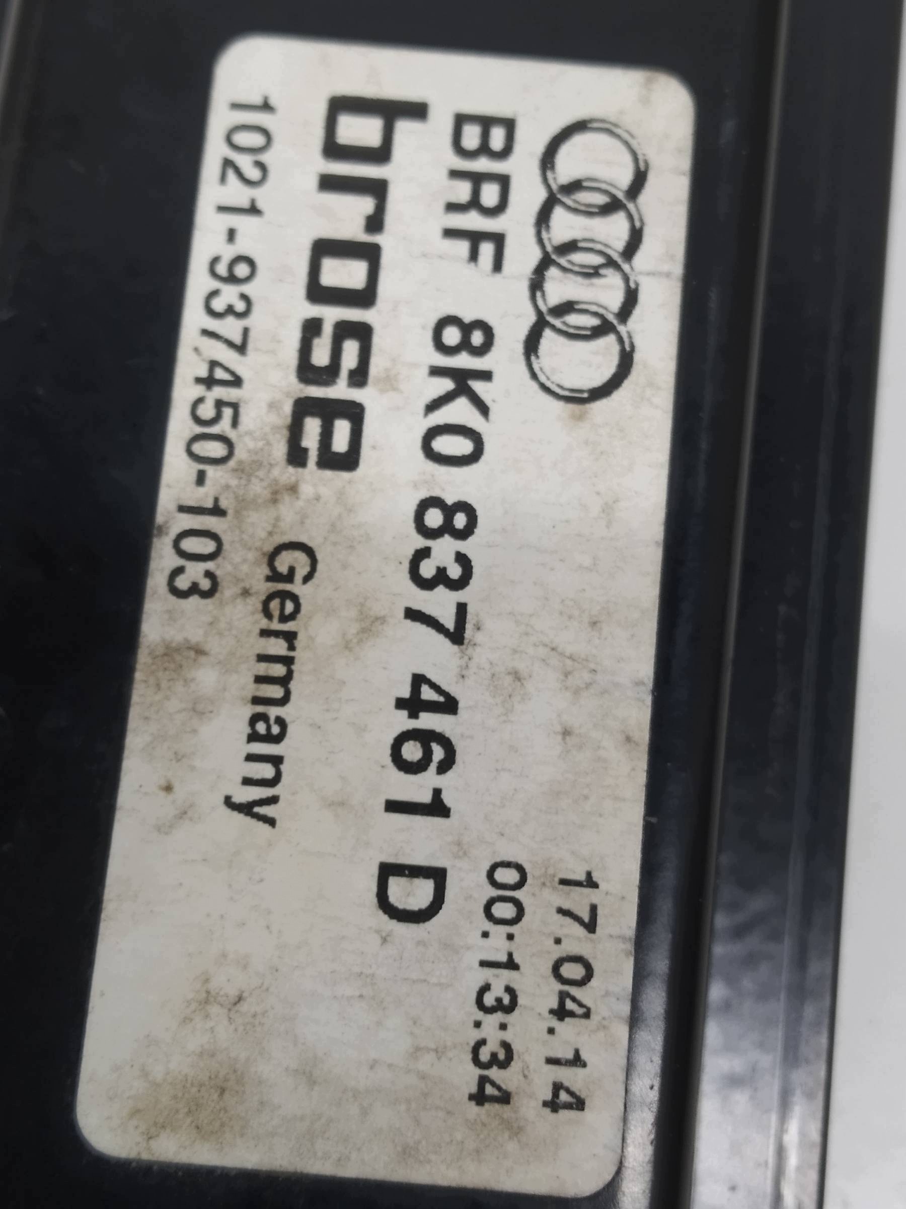 mechanism windows left front 8K0837461D Audi A4 IV (2008-2015) B8