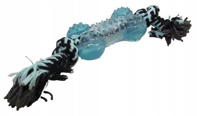 

gryzak / szarpak sznurek z kostką - 20 cm