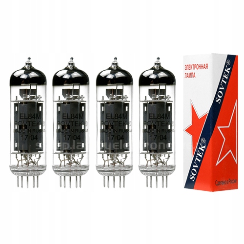 EL84M 6BQ5 Sovtek 4 ks vybraná štvorka