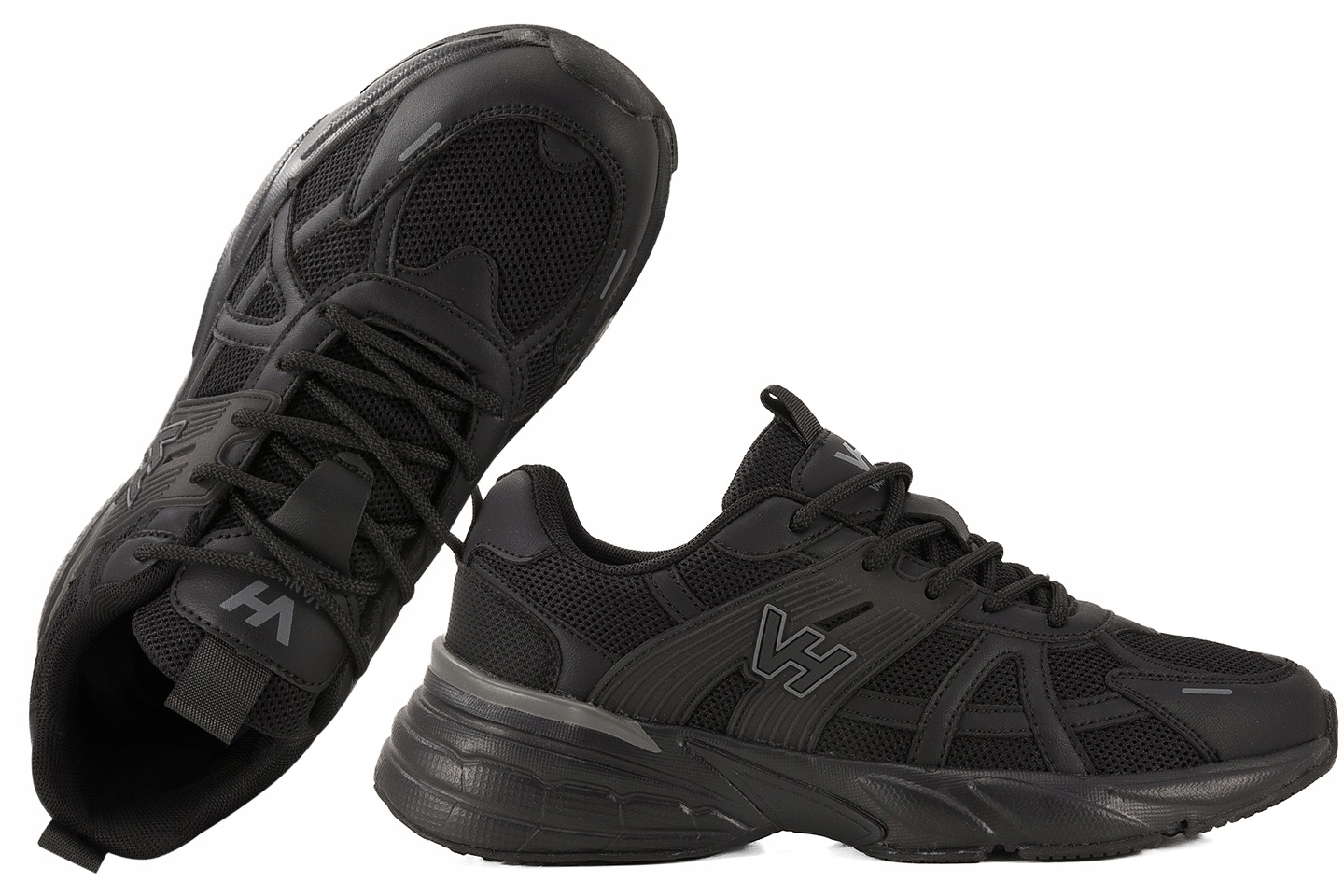 Vanhorn 26-27309BK2 Pánské Sportovní Tenisky, černé, velikost 43