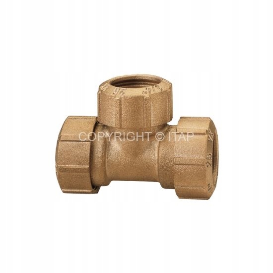 Trójnik Itap mosiężny do rur Pe 32 x PE32 x PE32