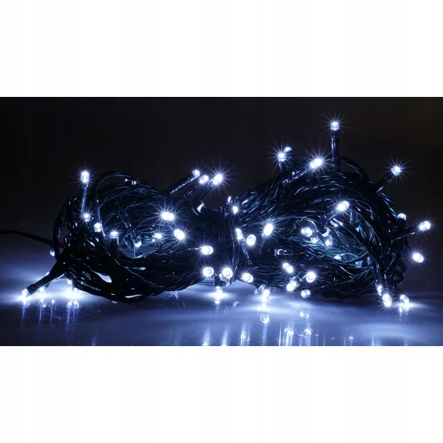 

Lampki Led Dekoracyjne 25 Led 3,4 M Białe Zimne