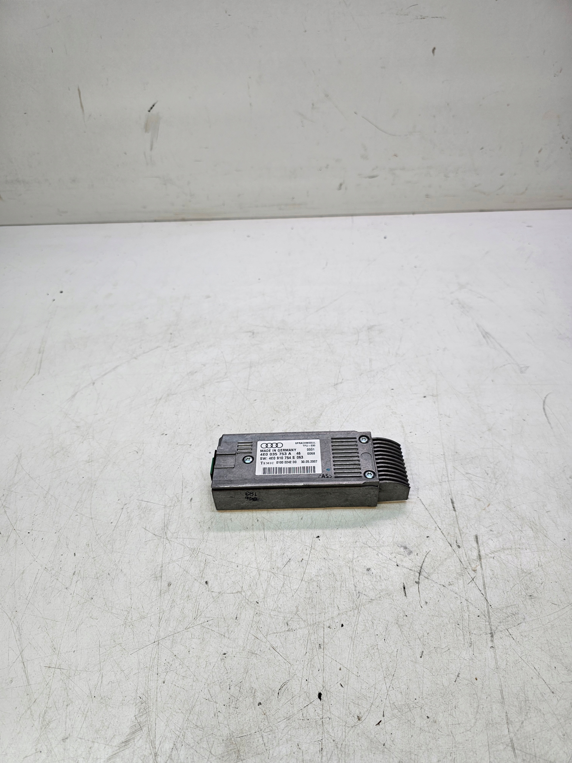 MODUL BEDIENTEIL GLOSU AUDI A7 4L A8 D3 4E0035753E