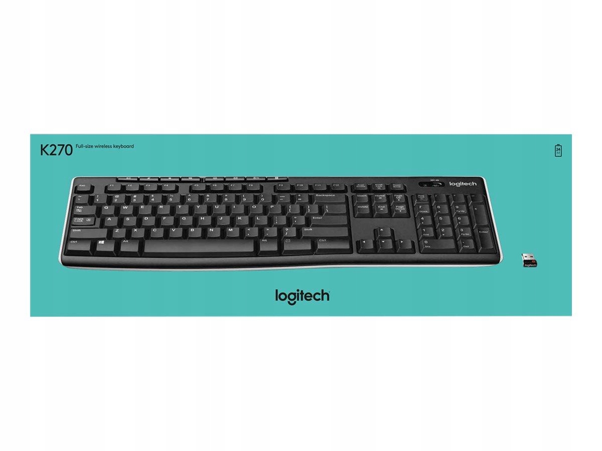 Logitech 920-003738 Logitech Wireless Keyboard K270