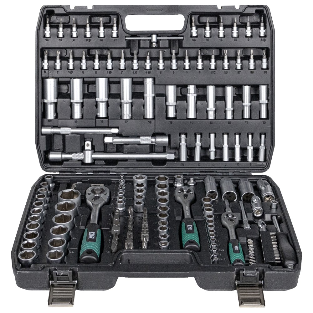 Sada nářadí KMR20 – 172 dílů 1/2" 1/4" 3/8"