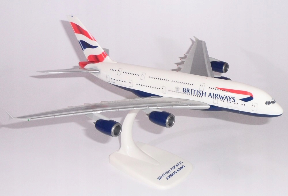 Model Airbus 380 British Airways Ppc 1/250