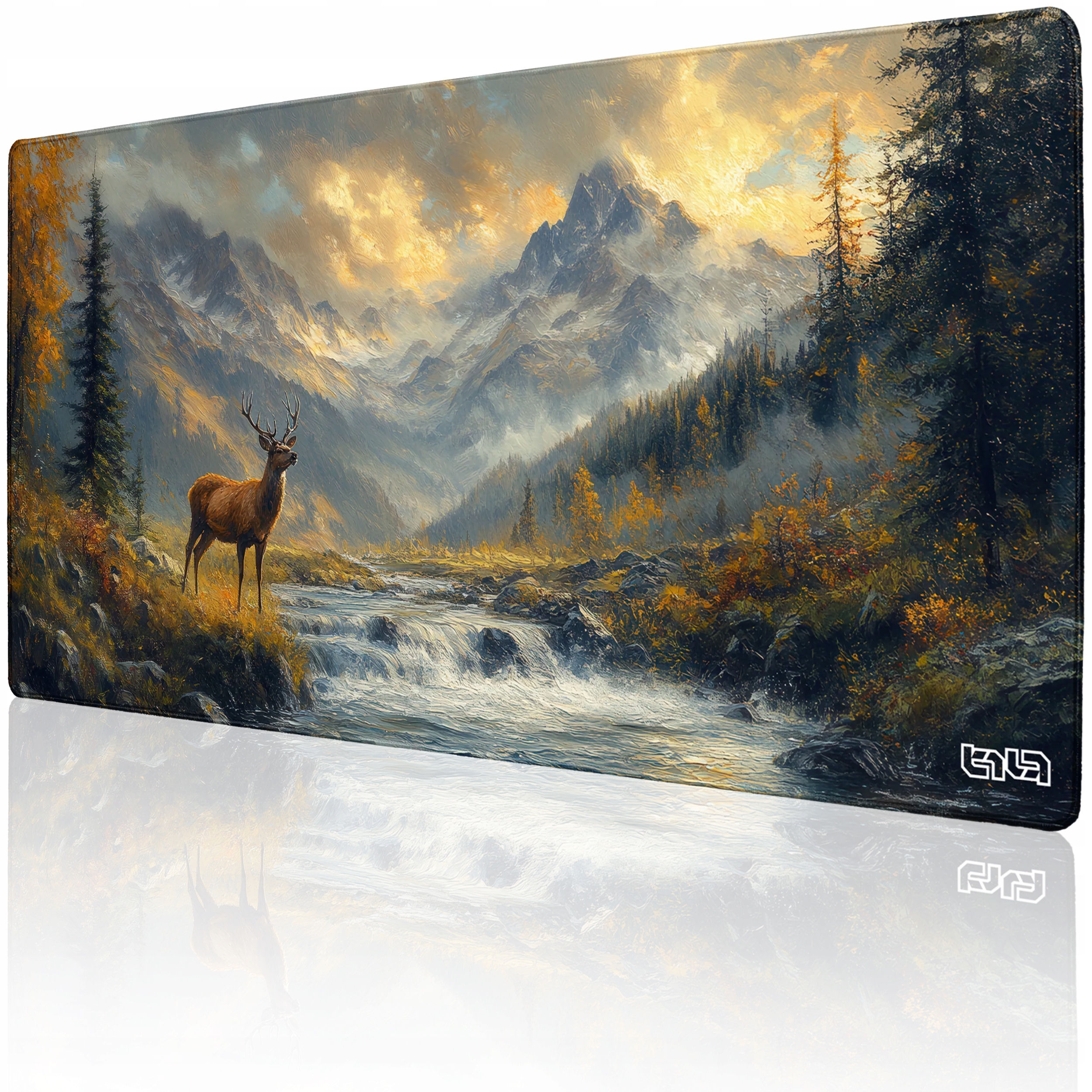 Velká Podložka Pod Myš Krajina Montany 100x50 Tilt Dárek pro hráče