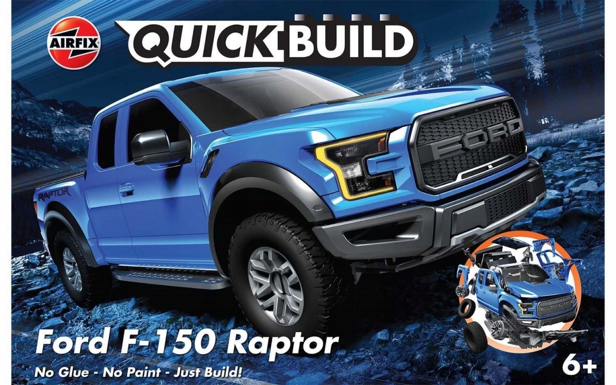 Model plastový Quickbuild Ford F-150 Raptor