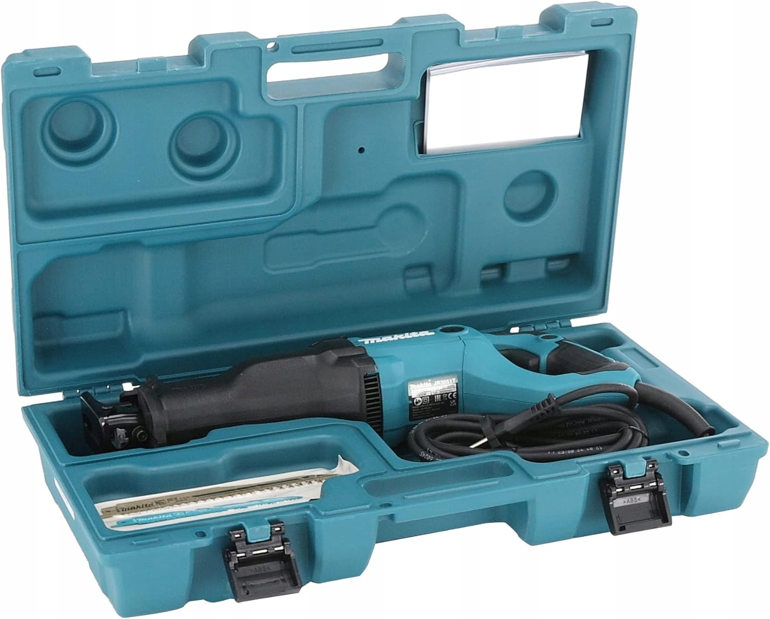 Pila ocaska elektrická Makita JR3051TK 1200W Kufr Pilové listy