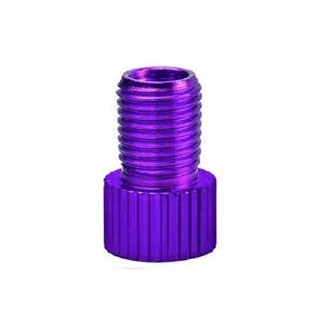 

Adapter presta przejściówka wentyl purpurowy