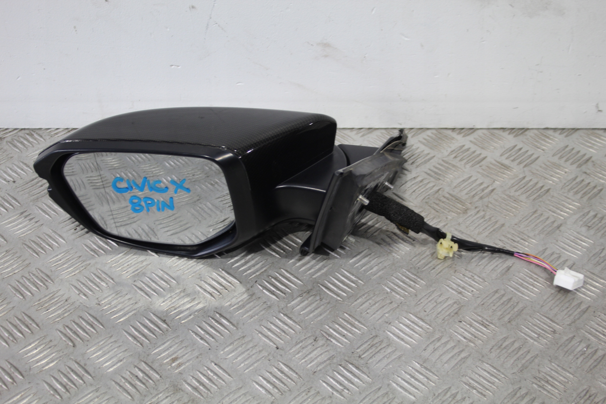 mirror left 8 vertical HONDA CIVIC X