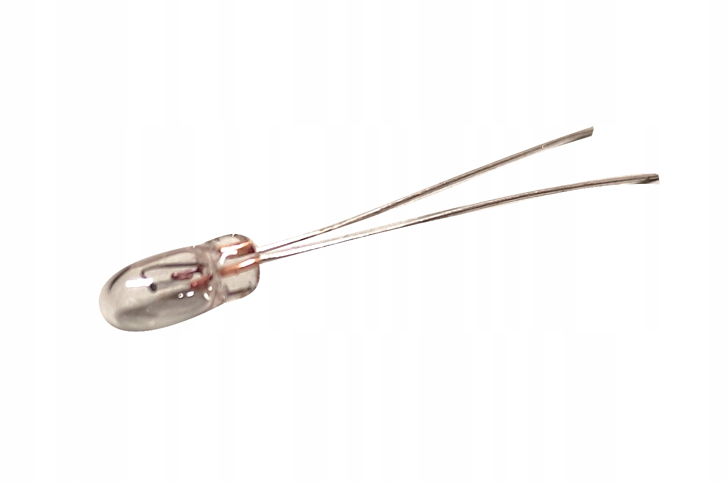 ŻARÓWKA BIAŁA 3mm do zegarów przycisków 12V 50mA