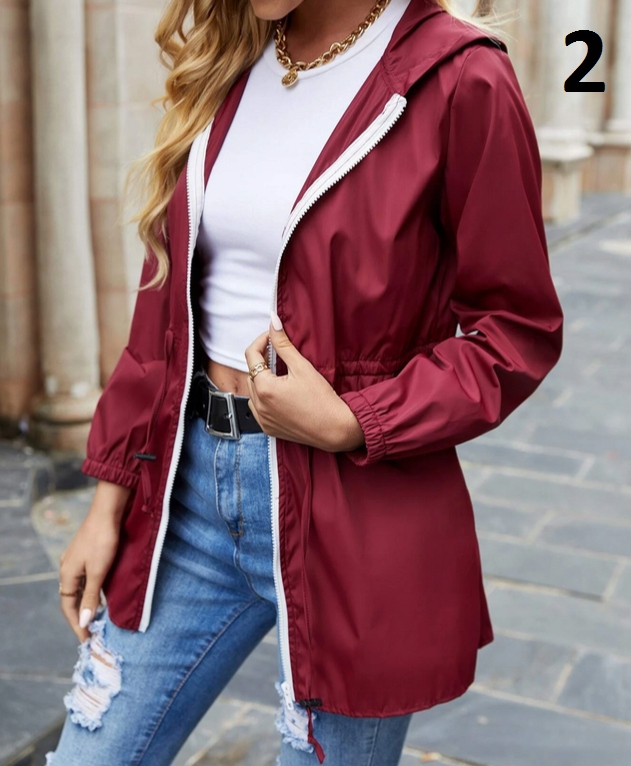 KURTKA PRZECIWDESZCZOWA WIATROODPORNA KAPTUR M Kod producenta KM1