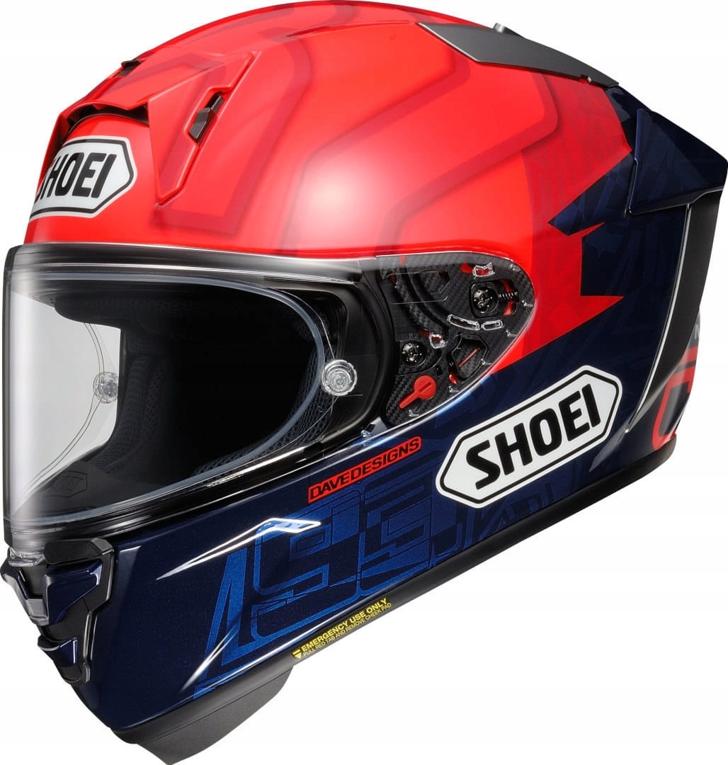 Helma Shoei X-spr Pro MARQUEZ7 TC-1 XL Na Darček