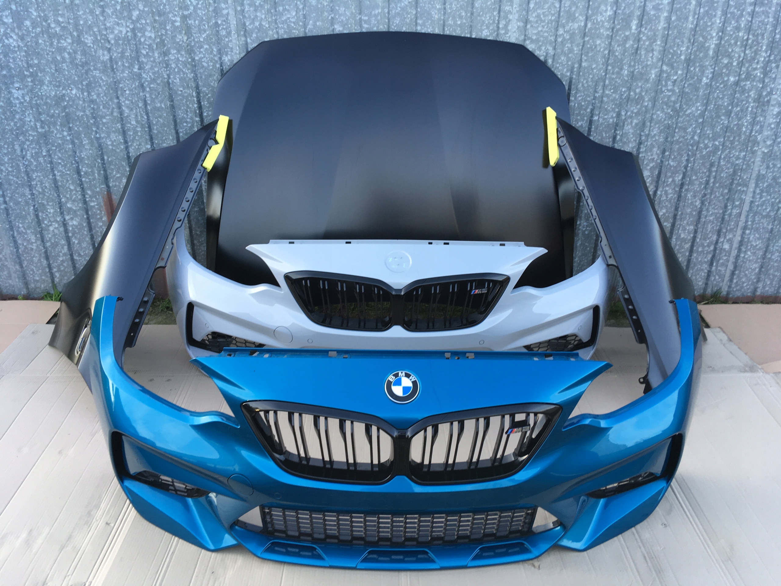 BMW M2 F87 Competition Бампер Капот Крило Перед адаптивний фара повний комплект led
