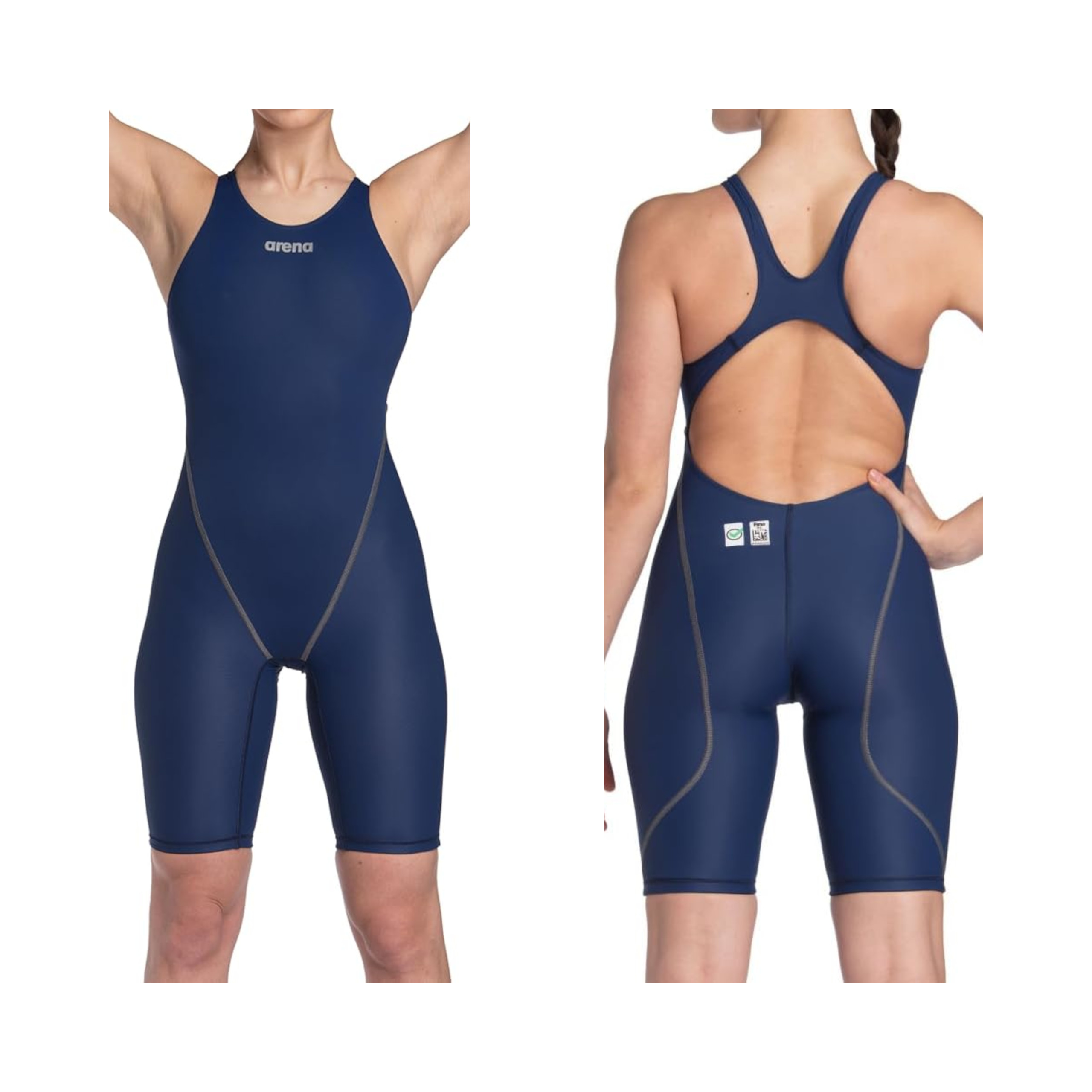 Arena Powerskin St Next Dámský Startovní Kostým Fina, Tmavě Modrý Velikost 28