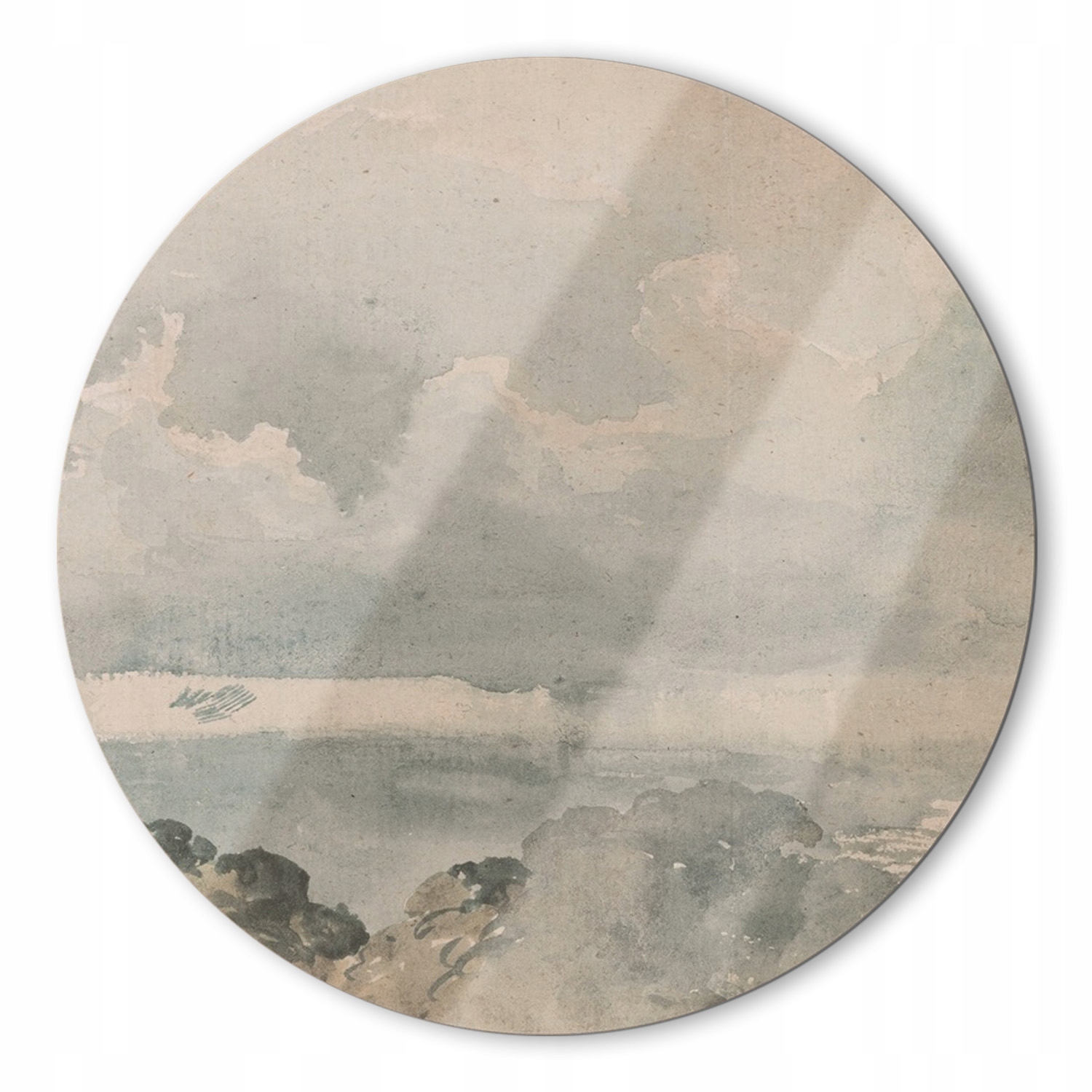 Obraz do obývačky, kuchyne Mraky Vintage 60 cm