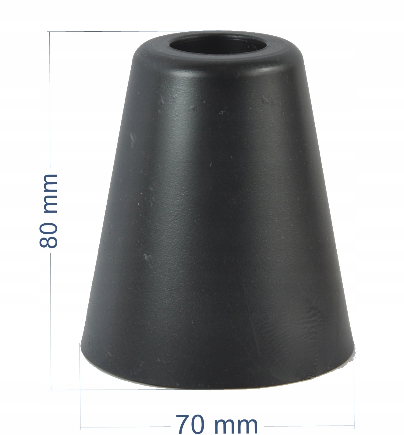 ODBOJNIK ODBÓJ STOPER DO DZRWI I BRAMY MOCNY 80 MM CZARNY GUMOWY Marka Handmet