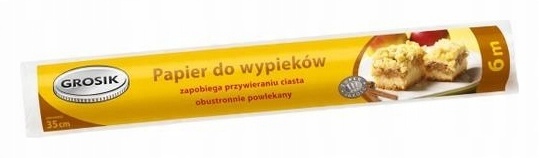 

Papier do wypieków długość 6m szer.35 cm Grosik