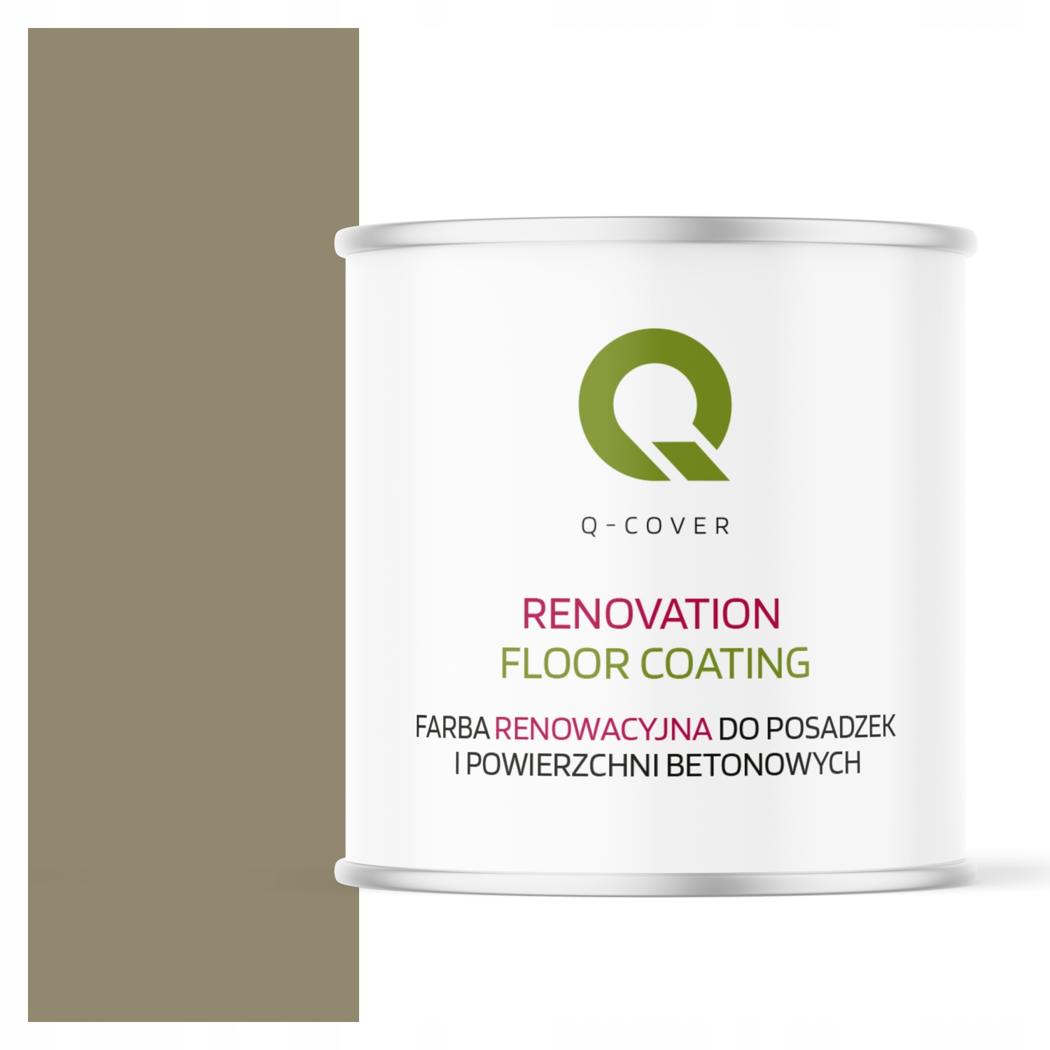 Barva Pro Renovaci Podlah Z Betonu Garáž Šedá Žlutá Ral 7034 Polomatná 2,5L