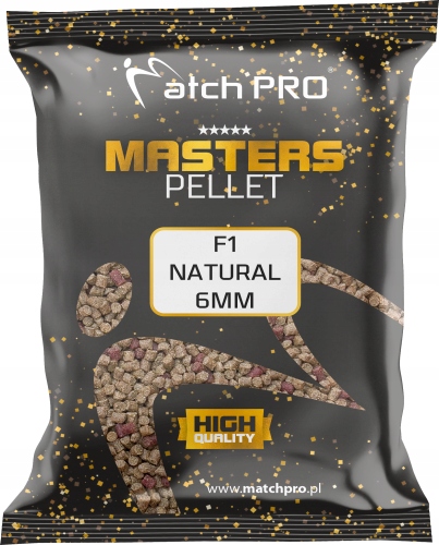 Matchpro Pellet F1 Natural 6MM 700g