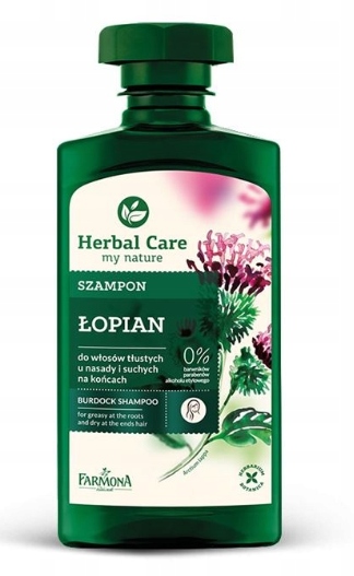 

Herbal Care Szampon Łopianowy Włosy Tłuste 330 ml