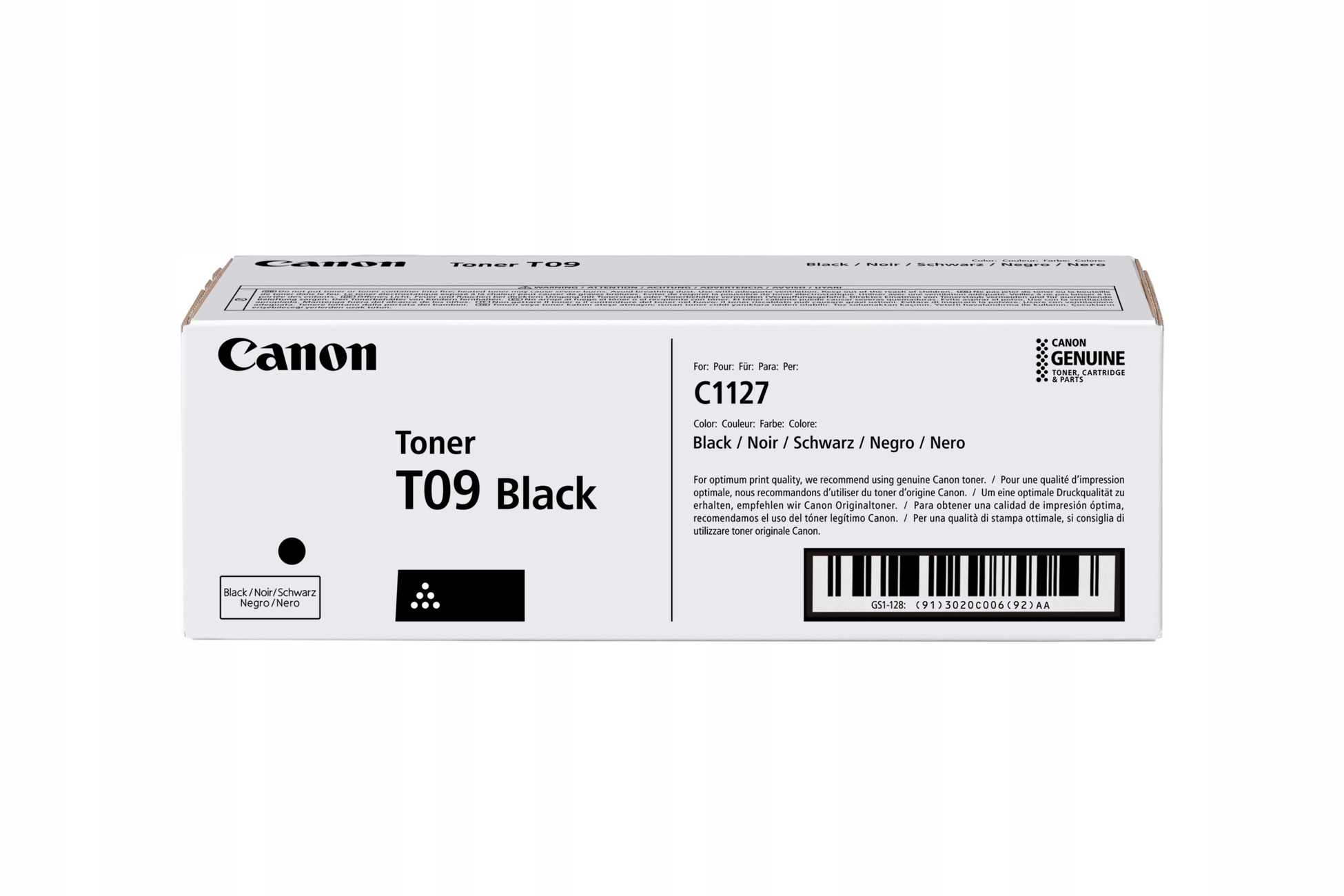 Toner Canon T09BK 3020C006