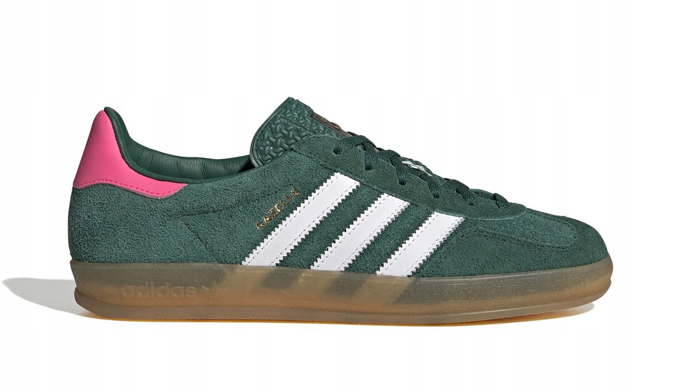 Boty Adidas Gazelle Indoor W „Collegiate Green” IG5929 velikost 38 2/3