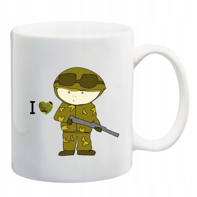 

Kubek Armia Czołg Żołnierz Army Granat
