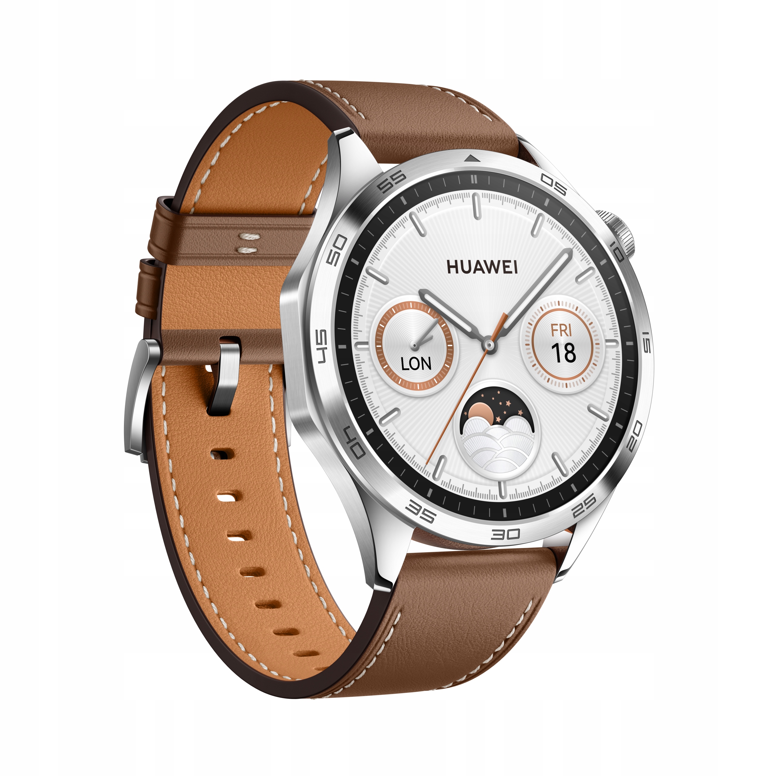 Smartwatch HUAWEI WATCH GT 4 Classic 46mm brązowy Kolor brązowy