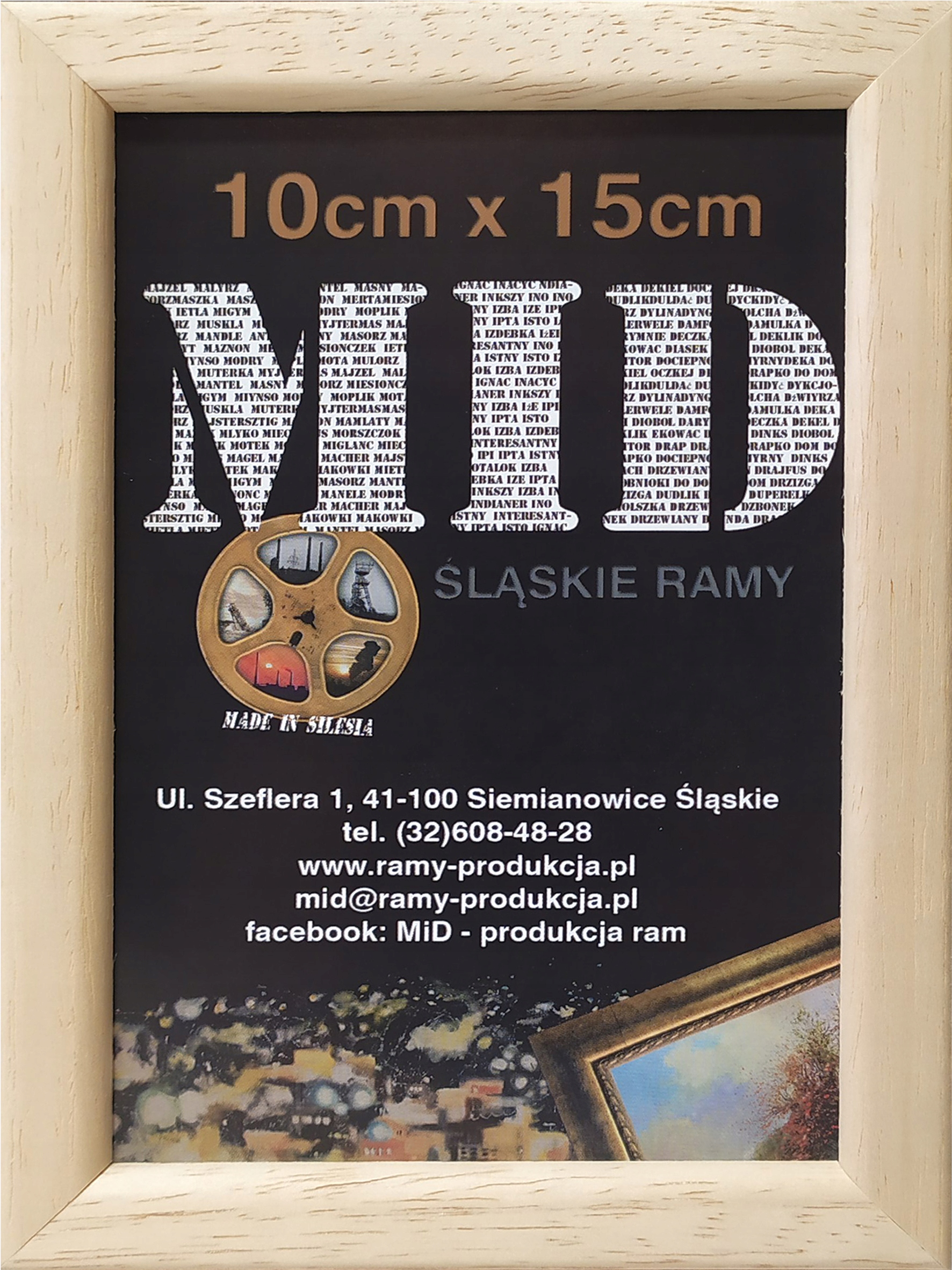 

MID Ramka Foto 10X15 Drewno Egzotyk 15 MM